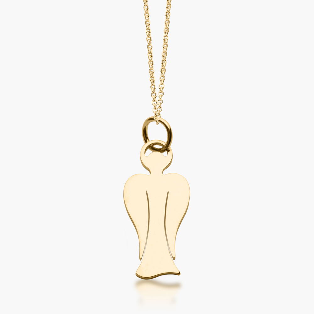 Angel pendant necklace deals