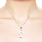 MyAngel Plain guardian angel pendant