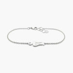 MyAngel Schutzengel-Armband zart in Weißgold